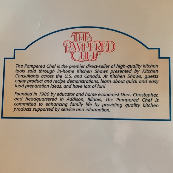 The Pampered Chef “Stoneware Sensations” cookbook by Doris Christopher - Picture 3 of 8